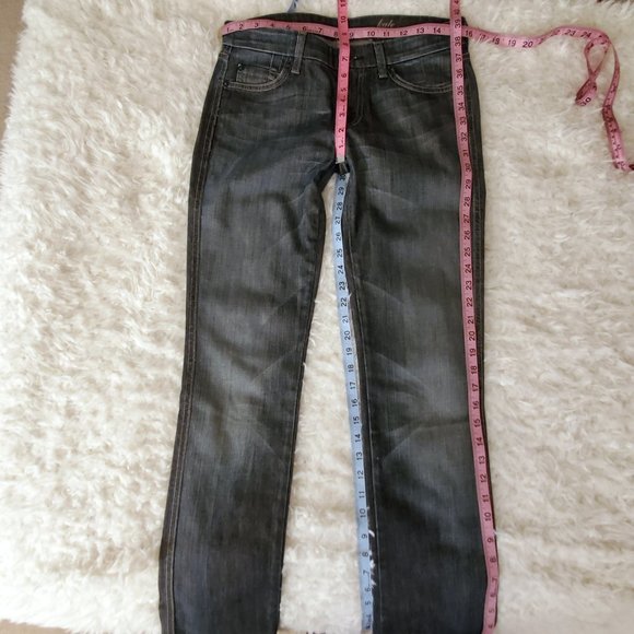 7 For All Mankind Kate w/Crystal Detail Jeans - Picture 7 of 8